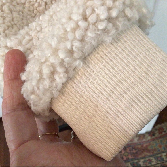 NWT Express x Negin Mirsalehi Sherpa bomber jacket - Picture 7 of 11